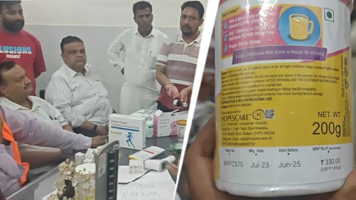 Expired medicine was given to the patient in government hospital