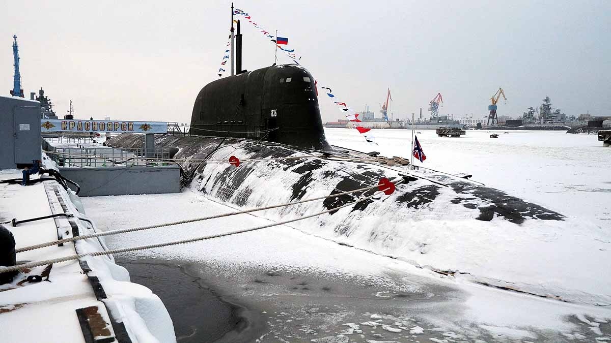 Russia Nuclear Submarine Base Earthquake