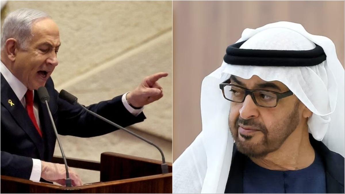 Benjamin Netanyahu, Sheikh Mohamed bin Zayed Al Nahyan