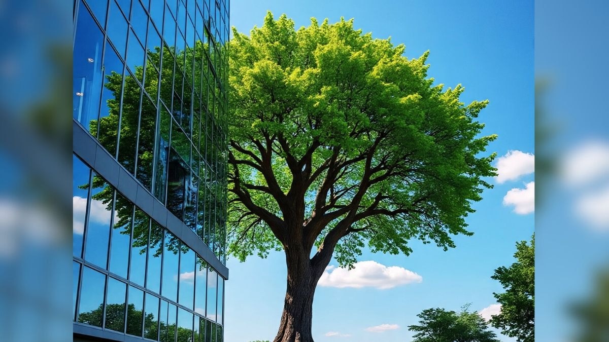 18वीं मंजिल से गिरकर भी 3 साल के बच्चे की एक पेड़ की वजह से जान बच गई (Photo - AI Generated)