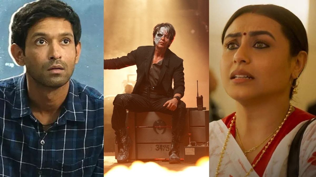 Rani Mukherjee,Vikrant Massey,Shahrukh Khan