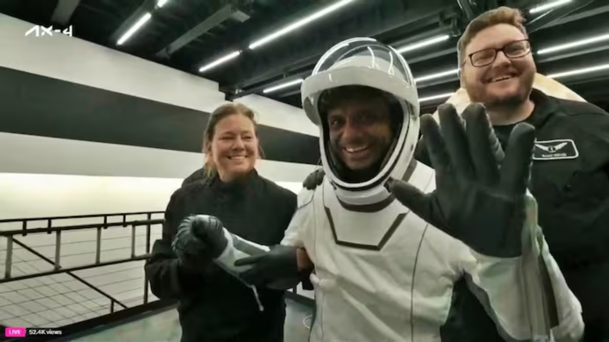 Shubhanshu shared his experiences after returning to earth