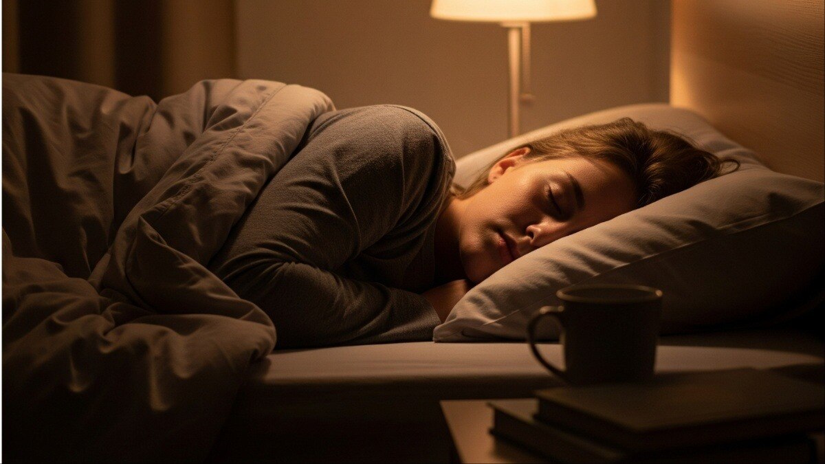 नींद का बिगड़ा रूटीन बढ़ा सकता है हार्ट अटैक का खतरा! (Photo- AI)