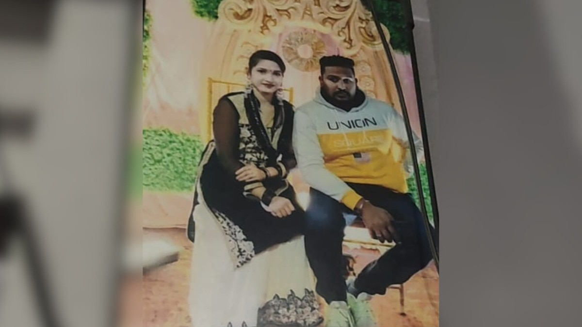 (Photo: Anup Sinha/ITG) मनीषा कौर और पति गुरप्रीत सिंह की फाइल फोट.