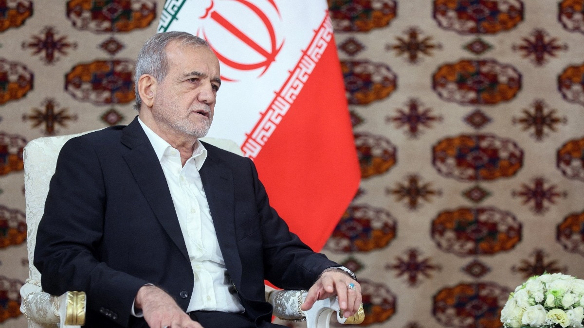Iranian President Masoud Pezeshkian.
