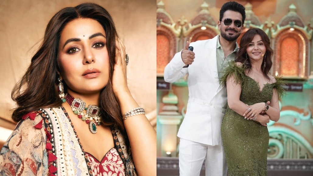 हिना खान, रुबीना दिलैक-अभिनव शुक्ला (Photo: Instagram @realhinakhan/pati_patni_aurpanga)