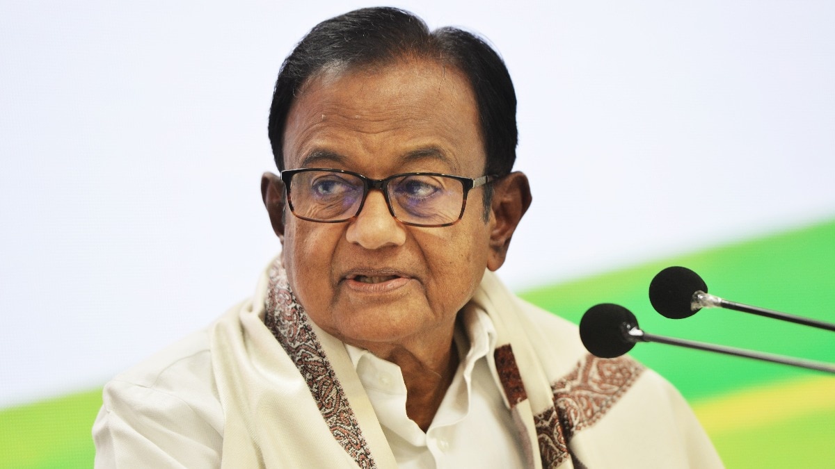 Former Finance Minister P Chidambaram
