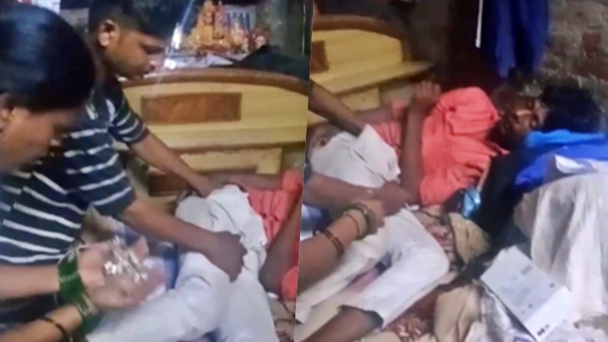 thief slept in same house after theft (Photo- Screengrab)
