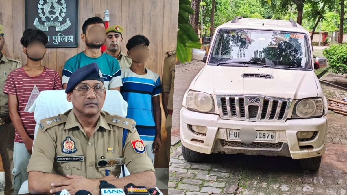 Murder accused boy arrested by Etawah Police (Photo- ITG)