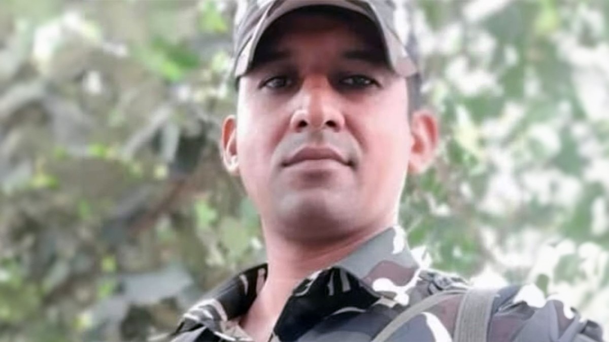  A soldier died after slipping while patrolling on a hill
