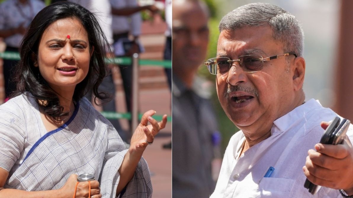 Mahua Moitra and Kalyan Banerjee Conflict (Photo: PTI)