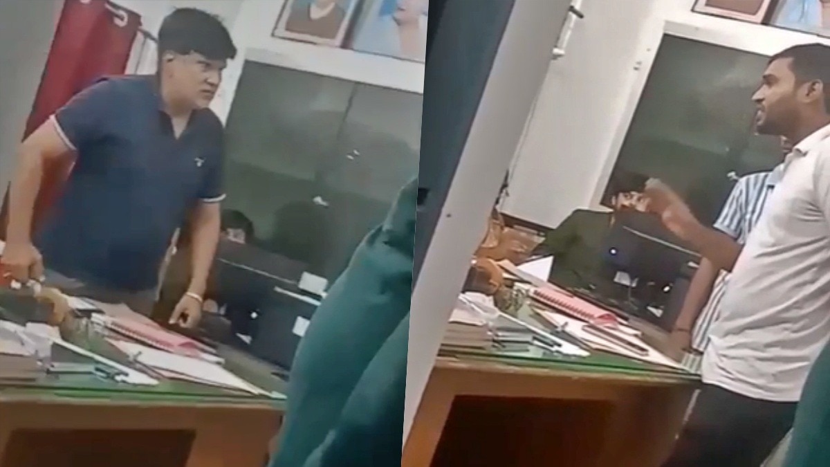 JE and Executive clashed in Basti (Photo- Screengrab)
