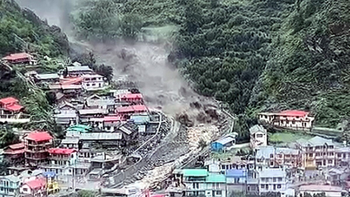 Dharali Village Cloudburst Uttarakhand