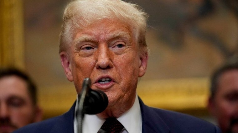 US President Donald Trump