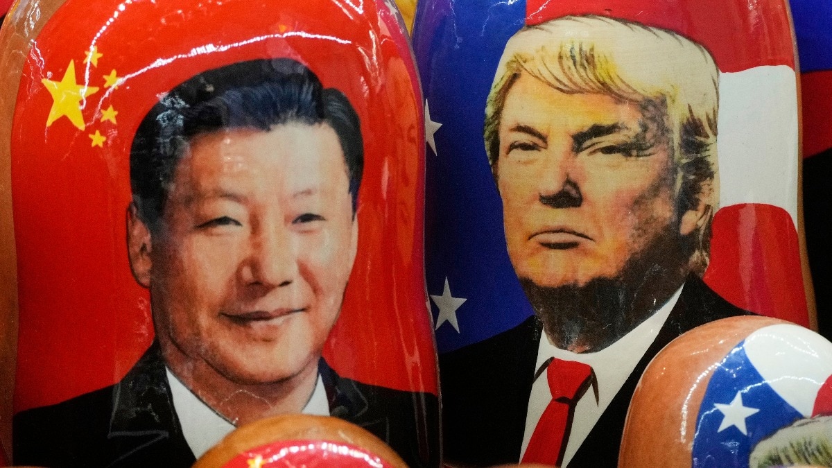 China's President Xi Jinping and President Donald Trump (Photo: AP)