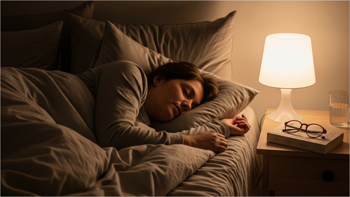 हेल्दी रहने के लिए कितने घंटे सोना चाहिए (Photo-AI generated)