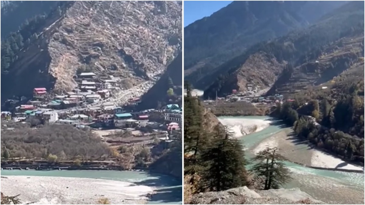 Dharali scenic view