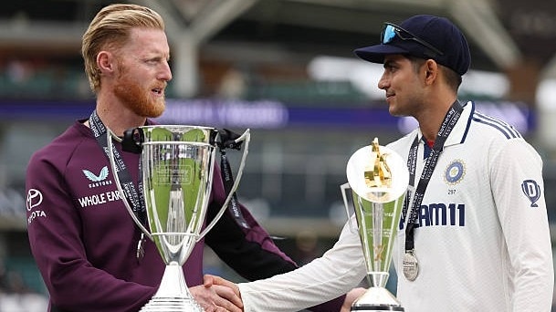 Ben Stokes and Shubman Gill