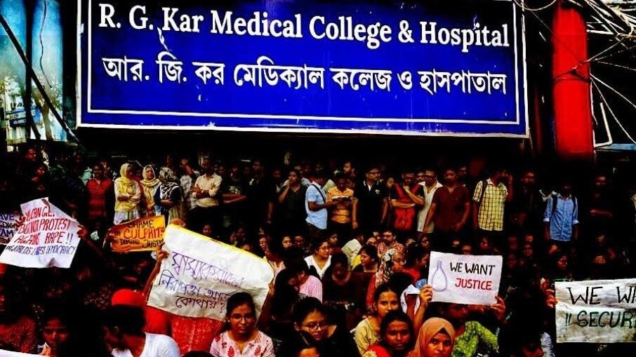 RG Kar Case Protest
