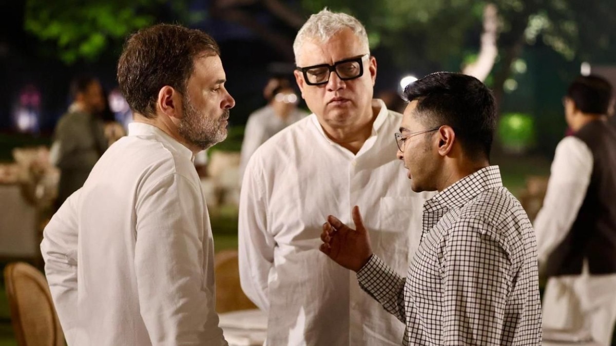 TMC leader Abhishek Banerjee also attended Rahul Gandhi's dinner