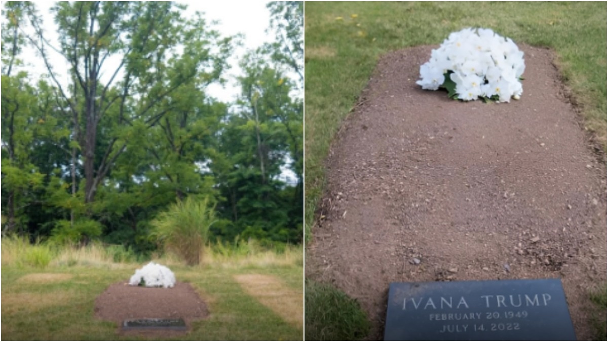  Donald Trump EX-wife grave