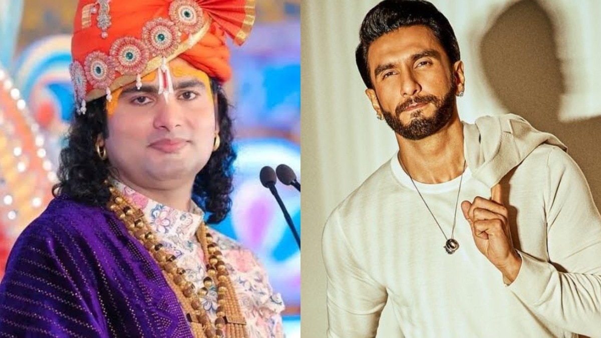 Aniruddhacharya lashes on bollywood (Photo: Instagram @aniruddhacharyajimaharaj @ranveersingh)
