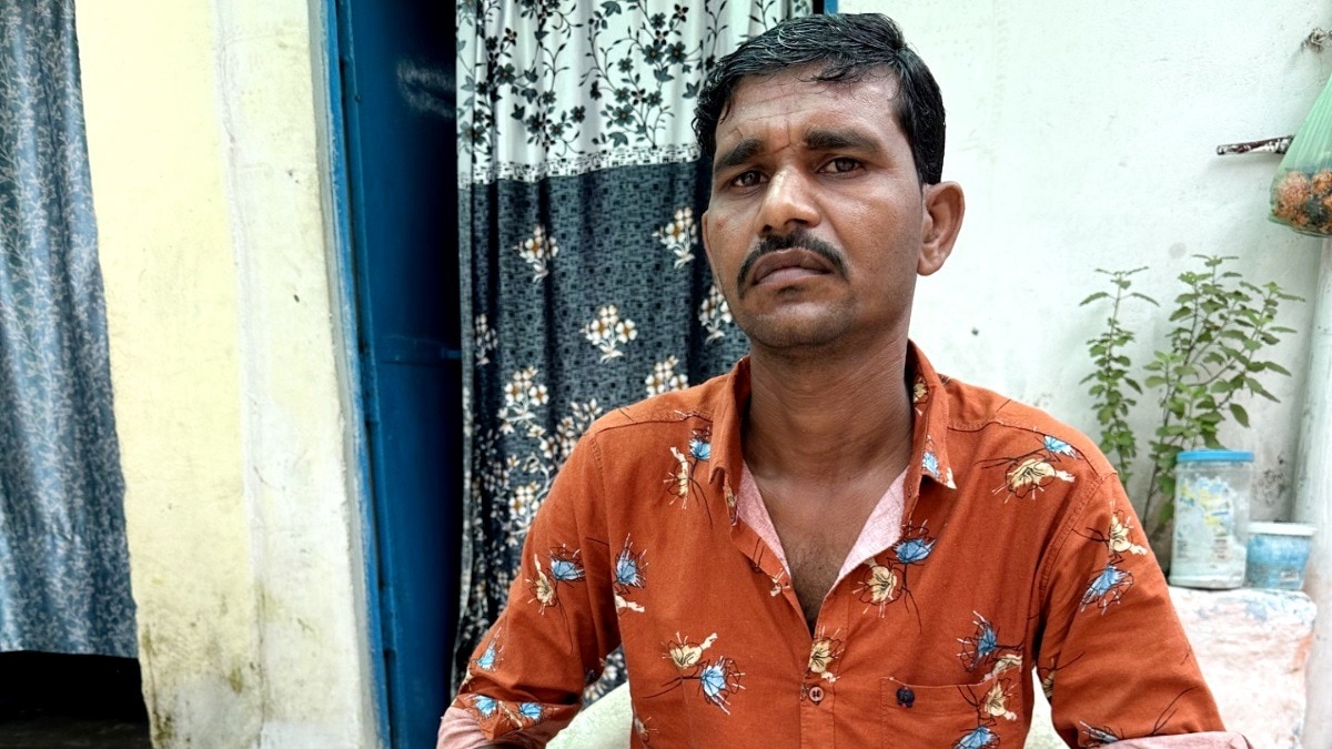 13 महीने की जेल के बाद बरी हुआ राजेश विश्वकर्मा. (Photo:ITG) 