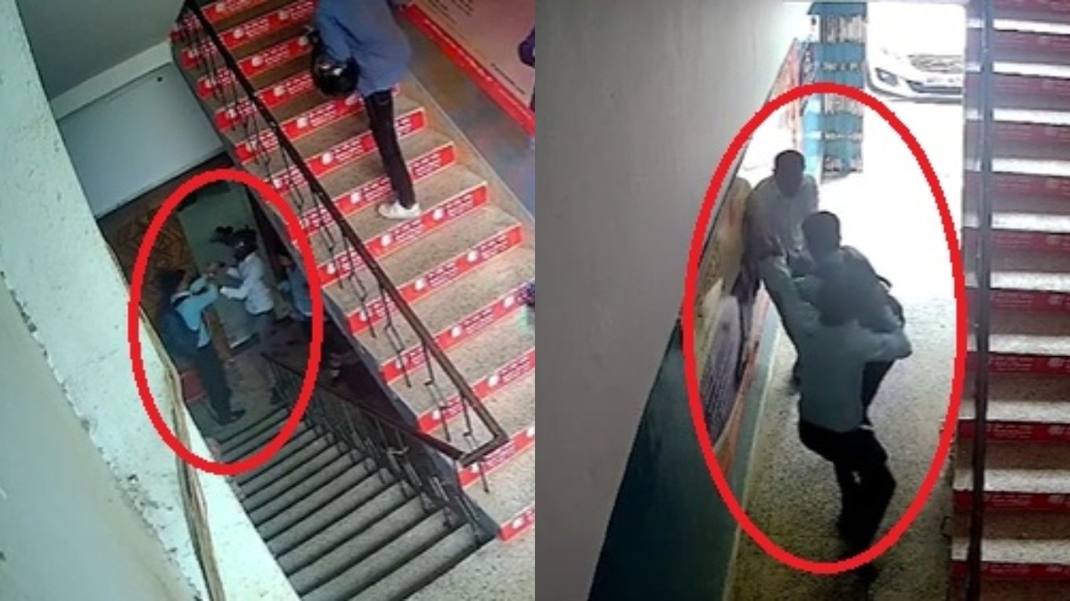 घटना CCTV में कैद. (Photo: Shashi/ITG)