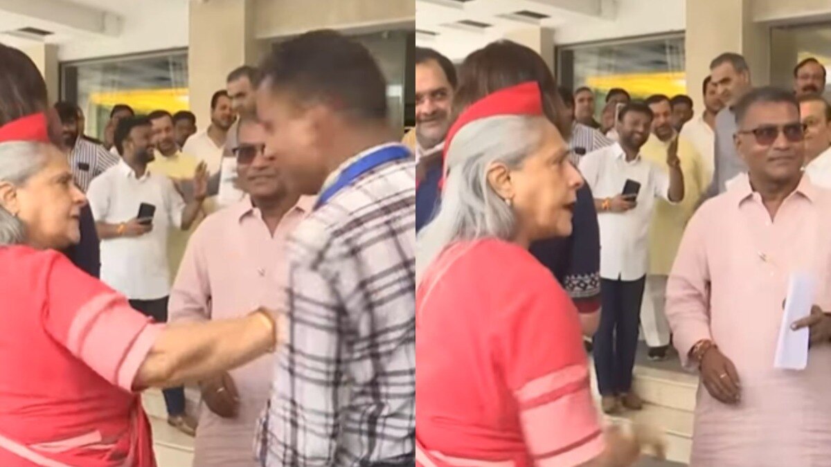 VIDEO: 'ये क्या कर रहे हैं आप...', जब अचानक भड़क गईं जया बच्चन, शख्स को दिया धक्का