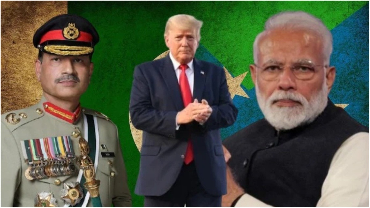Asim Munir, Donald Trump, Narendra Modi