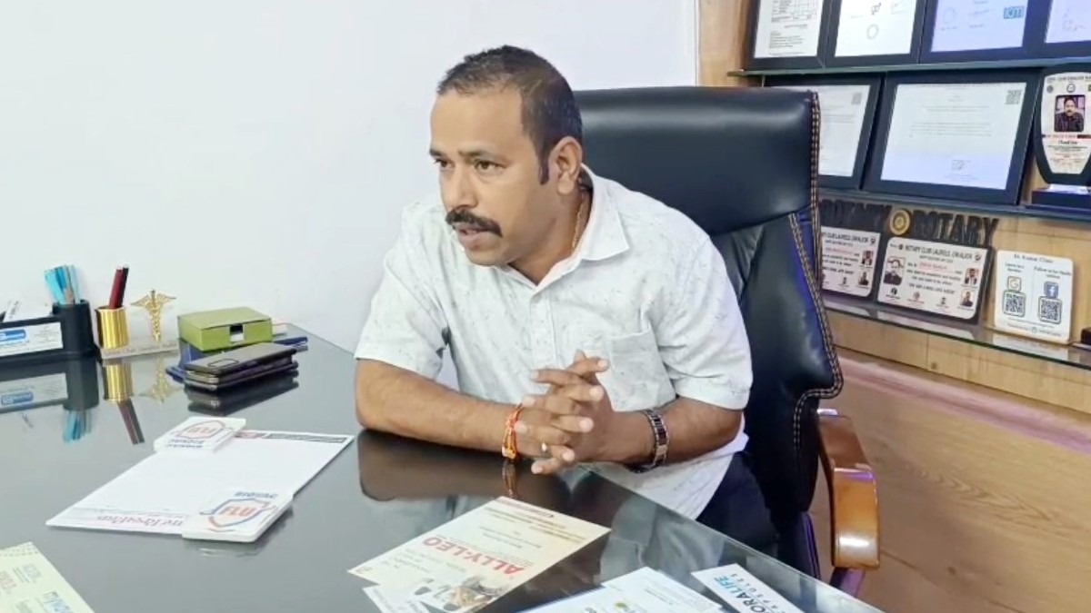 डॉक्टर दिनेश माझी, जिनपर फर्जी सर्टिफिकेट का आरोप है.