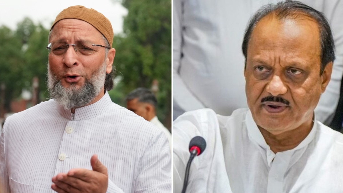 मीट बैन पर भड़के असदुद्दीन ओवैसी और अजित पवार