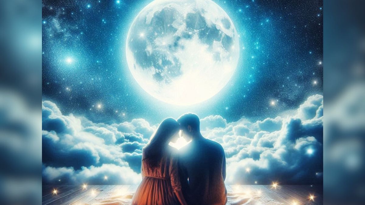  Romance in moon