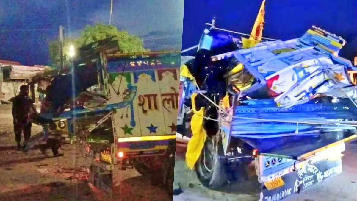 11 people from Etah died in Dausa road accident (photo- screengrab)