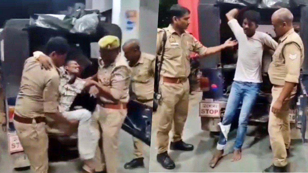 Encounter of Balrampur rape accused (photo- screengrab)