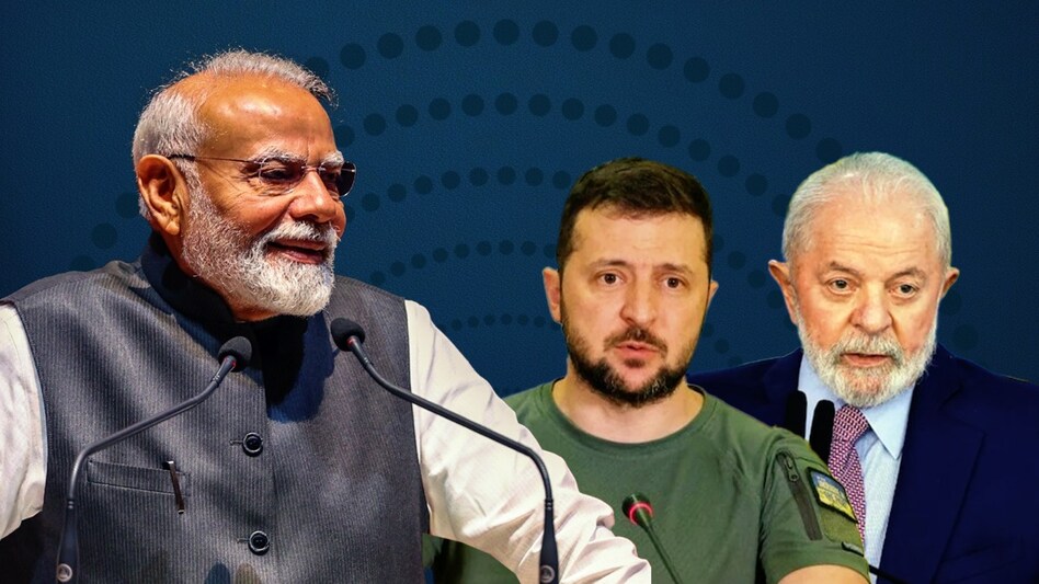 लूला डा सिल्वा, पुतिन और जेलेंस्की ने PM मोदी को कॉल किया है. (Photo: ITG)