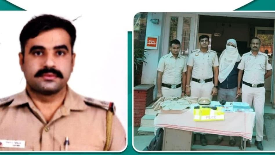 दिल्ली के पीतमपुरा इलाके में फर्जी सब-इंस्पेक्टर गिरफ्तार. (Photo: X/@DCP_NorthWest)