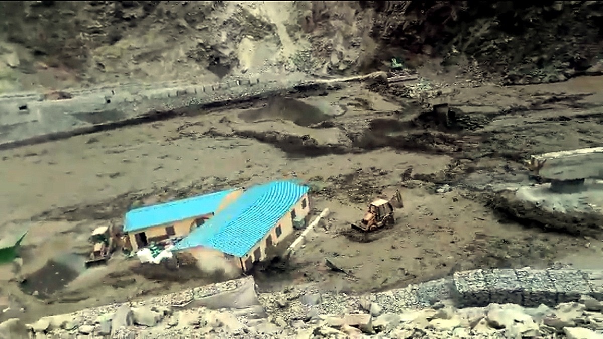 cloudburst flash flood kinnaur himachal