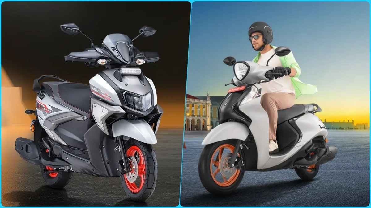 Yamaha Ray ZR and Fascino Hybrid Scooter