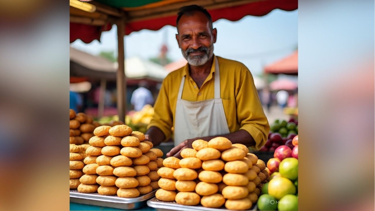 गांजा मिलाकर बेचता था आलू टिक्की (Photo: AI-generated)