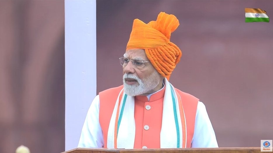 pm modi at red fort 
