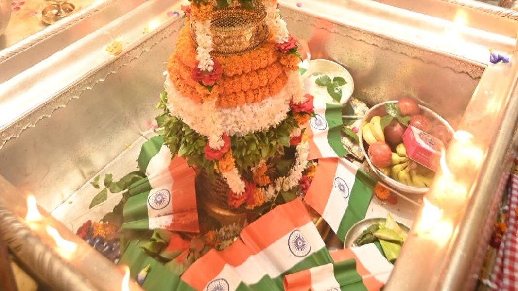 Independence Day celebration at Kashi Vishwanath Dham (Photo: ITG)