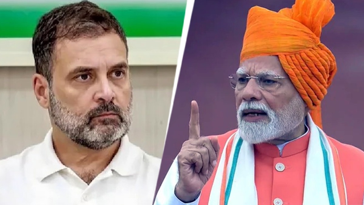 rahul gandhi and pm narendra modi 