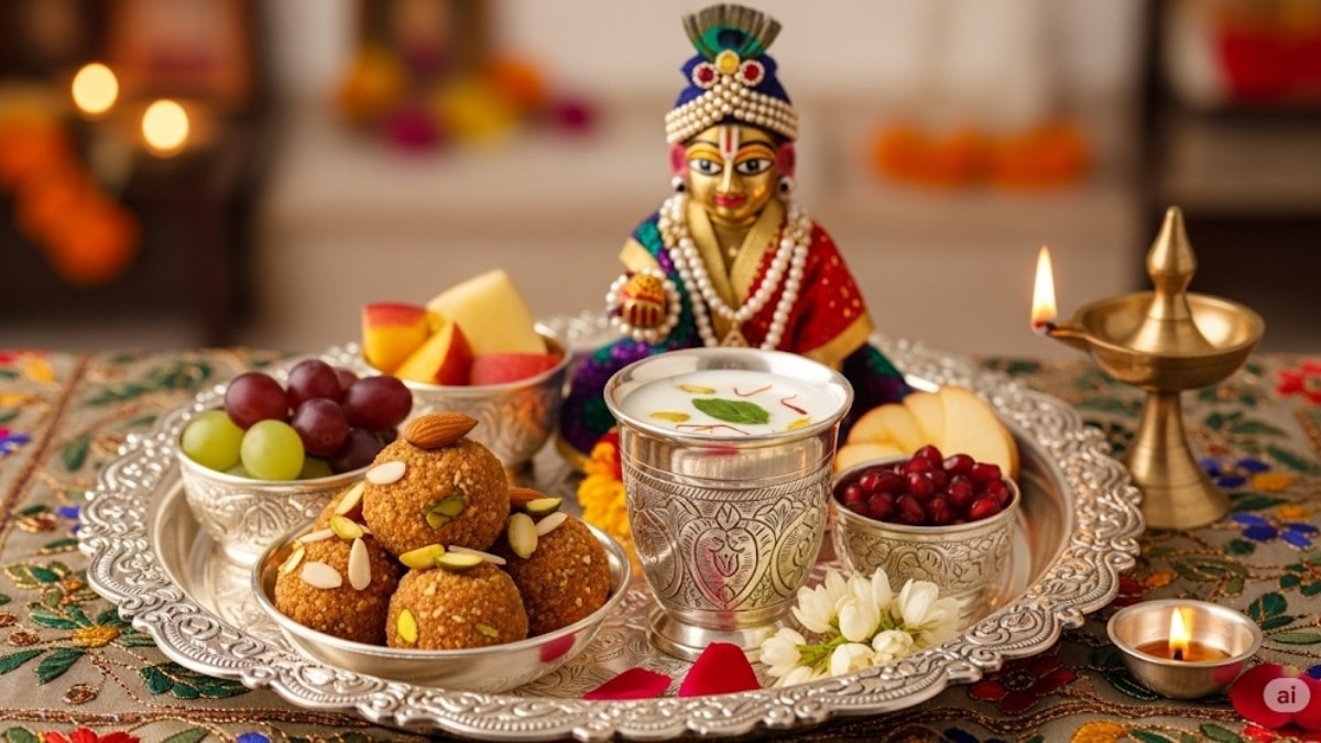 श्रीकृष्ण जन्माष्टमी 2025 (Photo: AI Generated)