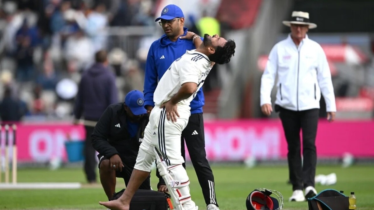 ऋषभ पंत को मैनचेस्ट टेस्ट में लगी थी गंभीर चोट (Photo: Getty Images)
