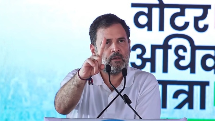 बिहार का चुनाव चोरी नहीं करने देंगे...', 'वोटर अधिकार यात्रा' में बोले राहुल गांधी - Rahul Gandhi Vote Adhikar Yatra Sasaram To Patna Ahead Of Bihar Assembly Election 2025 NTC - AajTak