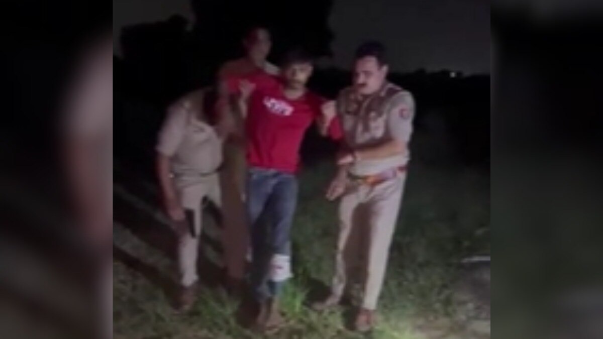 मुख्य आरोपी प्रिंस के पैर में गोली लगी.(Photo: Usman Chaudhary/ITG)