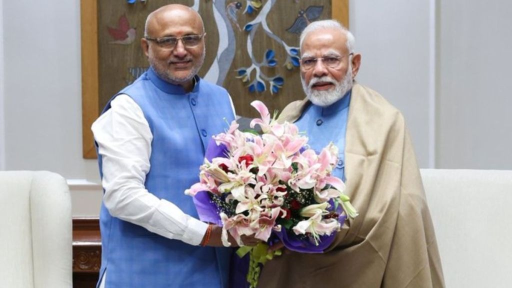  उपराष्ट्रपति के एनडीए उम्मीदवार सीपी राधाकृष्णन और पीएम मोदी (Photo-social media)