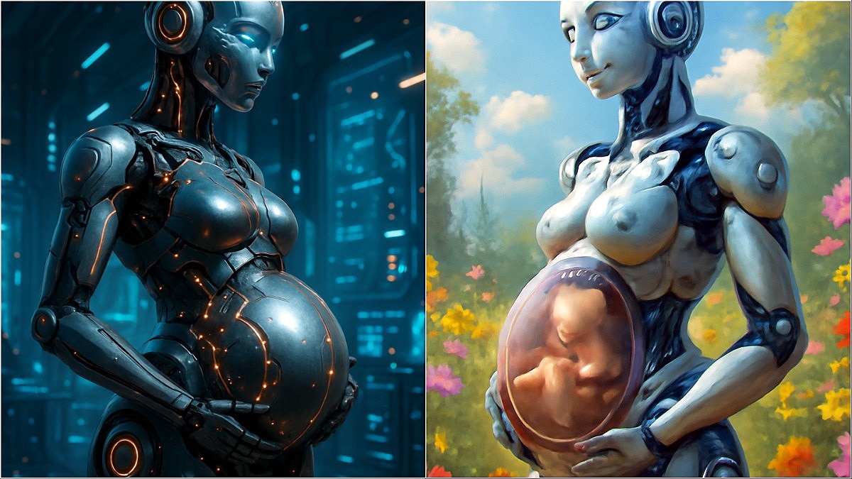 can robots really give birth