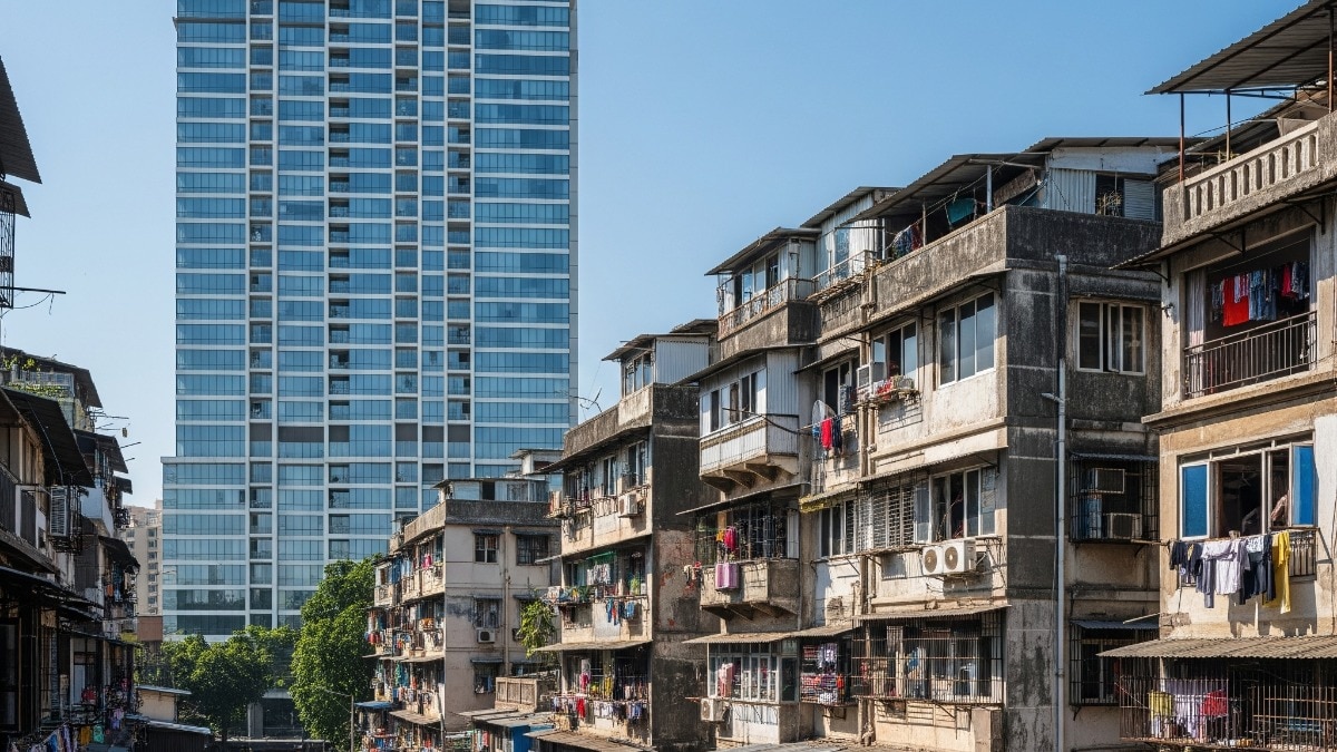 पुनर्विकास के दौरान, निवासियों को अस्थायी रूप से कहीं और जाना पड़ता है (AI GENERATED)